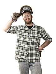 Image showing lumberjack portrait