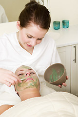 Image showing Aloe Vera Facial