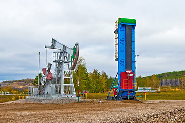 Image showing Two pump-rocking