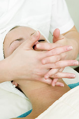 Image showing Facial Massage