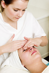 Image showing Facial Massage