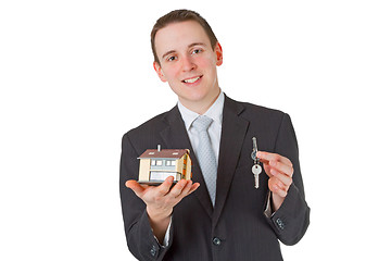 Image showing Friendly real estate agent