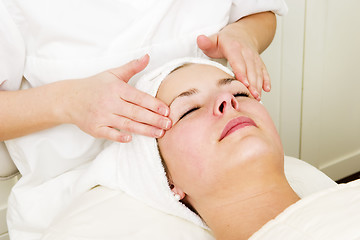 Image showing Facial Massage