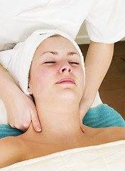 Image showing Facial Massage