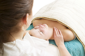 Image showing Facial Massage