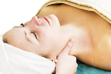 Image showing Facial Massage