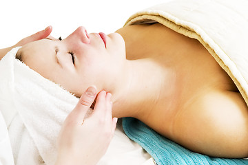 Image showing Facial Massage