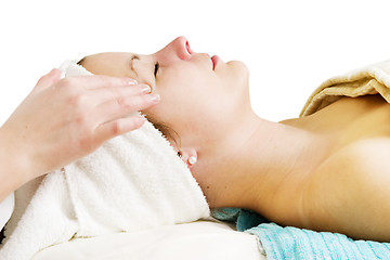 Image showing Facial Massage