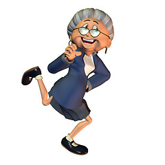 Image showing Happy Grandma