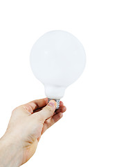 Image showing White bulb