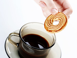 Image showing Cup with coffee