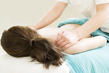 Image showing Shoulder Massage
