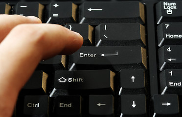 Image showing Computer keyboard