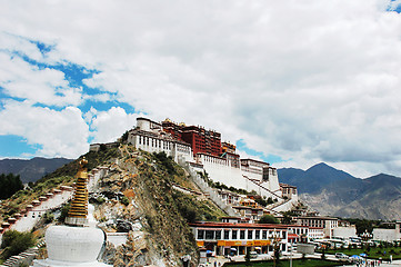 Image showing Potala Palace in Lhasa Tibet