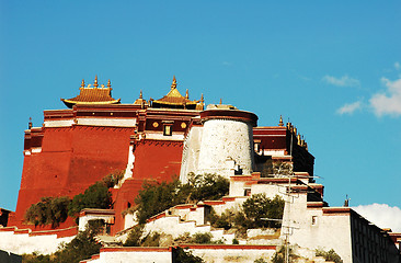 Image showing Potala Palace in Lhasa Tibet