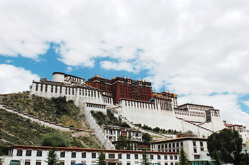 Image showing Potala Palace in Lhasa Tibet