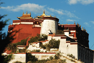 Image showing Potala Palace in Lhasa Tibet