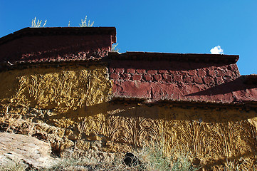 Image showing Tibetan wall