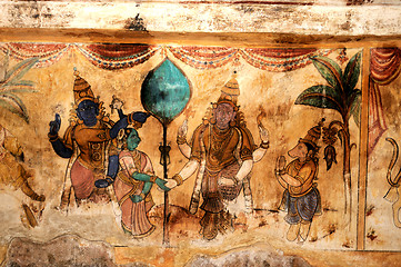 Image showing Fresco paintings