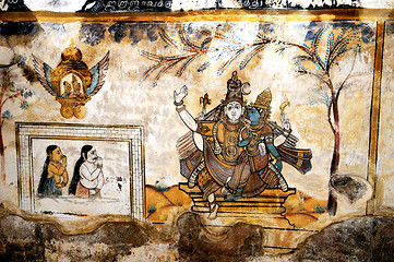 Image showing Fresco paintings