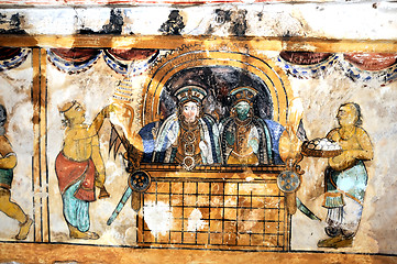 Image showing Fresco paintings