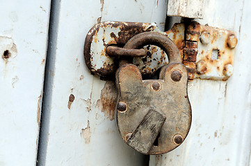 Image showing locked
