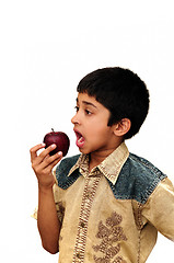 Image showing an apple