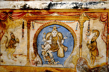 Image showing Fresco paintings