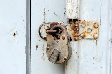 Image showing locked