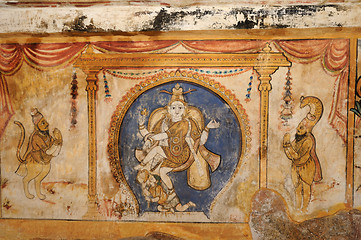 Image showing Fresco paintings