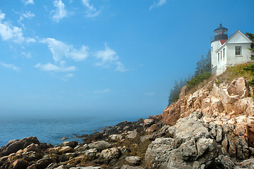 Image showing Bass Harbor lighthouse