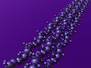 Image showing molecule abstract