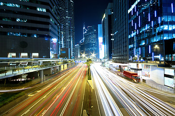 Image showing traffic night