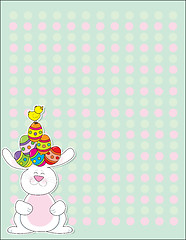 Image showing Bunny Balance Eggs