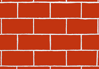 Image showing Red Brick Wall