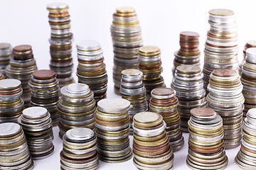 Image showing Coin Stacks