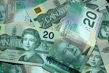 Image showing Canadian Money