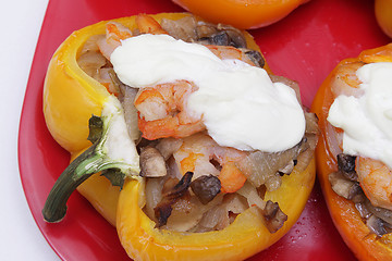 Image showing Stuffed peppers