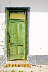 Image showing Old door