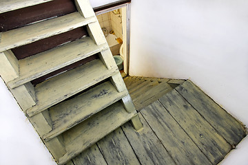 Image showing Old staircase