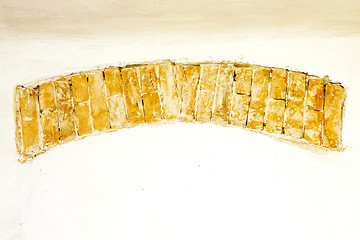 Image showing Arch bricks