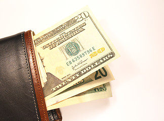 Image showing Wallet and cash