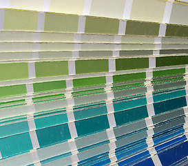 Image showing Color table