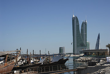 Image showing bahrain financial harbour