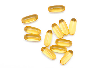 Image showing Fish capsules