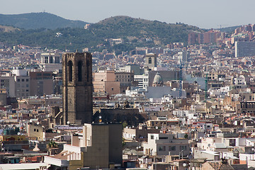 Image showing Barcelona cityscape. 