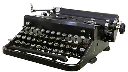 Image showing Old Vintage Typewriter