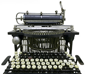 Image showing Old Vintage Typewriter