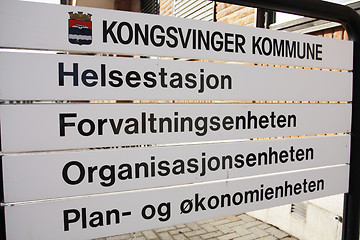 Image showing Kongsvinger City Hall