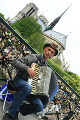 Image showing Harmonica Musician